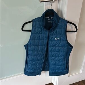 Nike Blue Quilted Vest